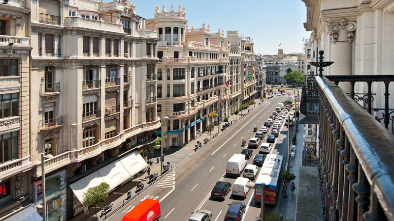 Catalonia Gran Via Madrid Otel Dış mekan fotoğraf